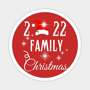 Family Christmas Magnet